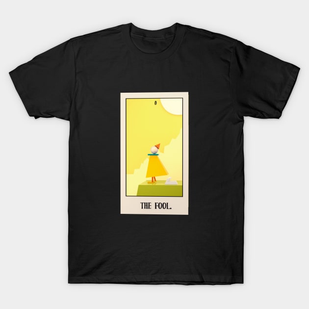 Tarots The Fool in 3D T-Shirt by magicrooms